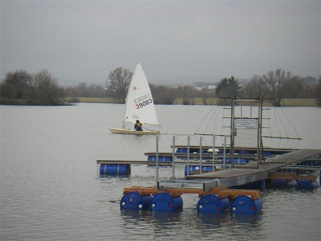 Erster Segeltag 2009