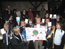 Das stolze Team