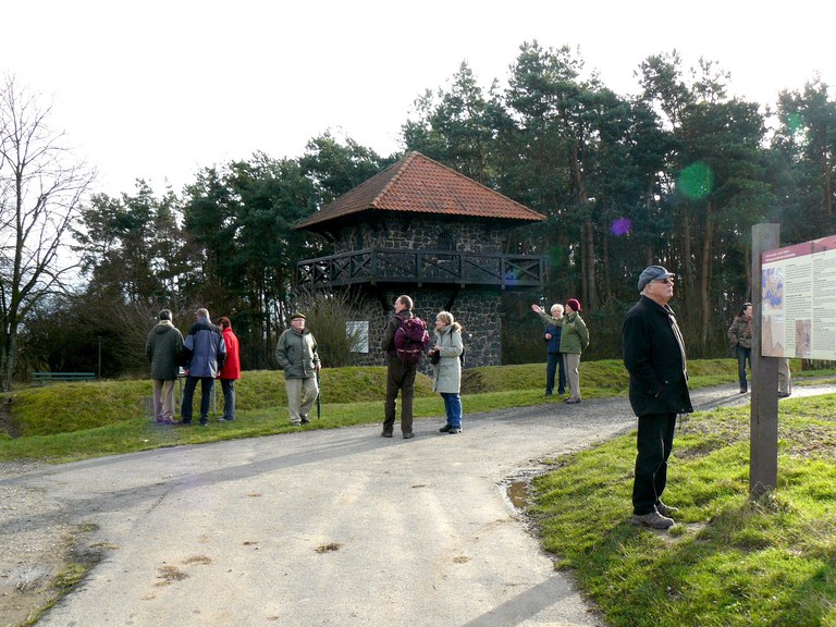 Entlang des Limes zum Wachturm