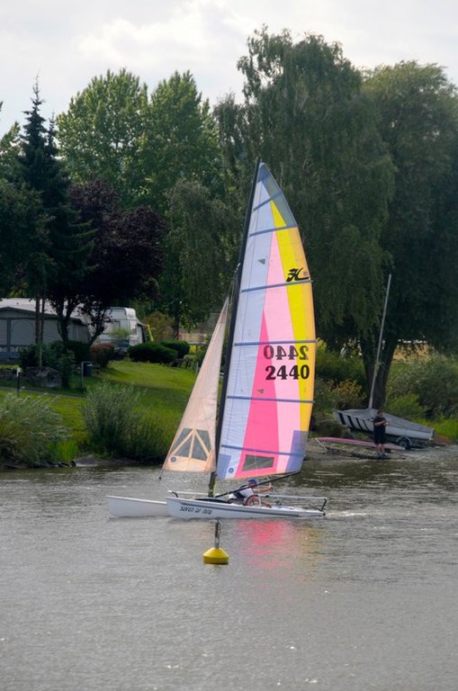 Catsegeln nach der Regatta