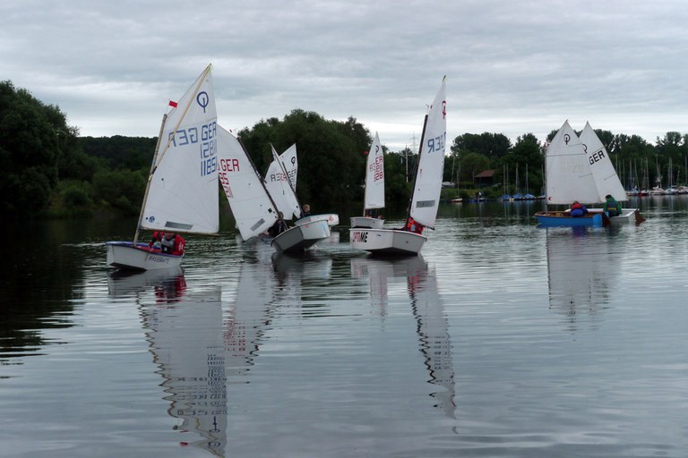 Warten auf Wind