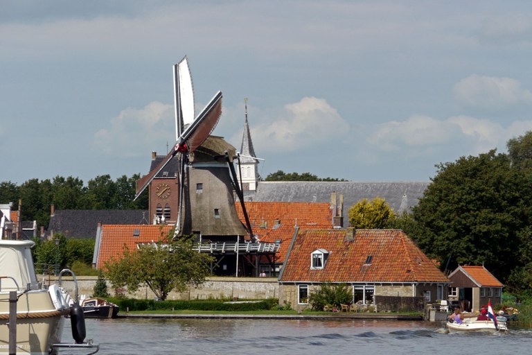 Windmühle in Sloten