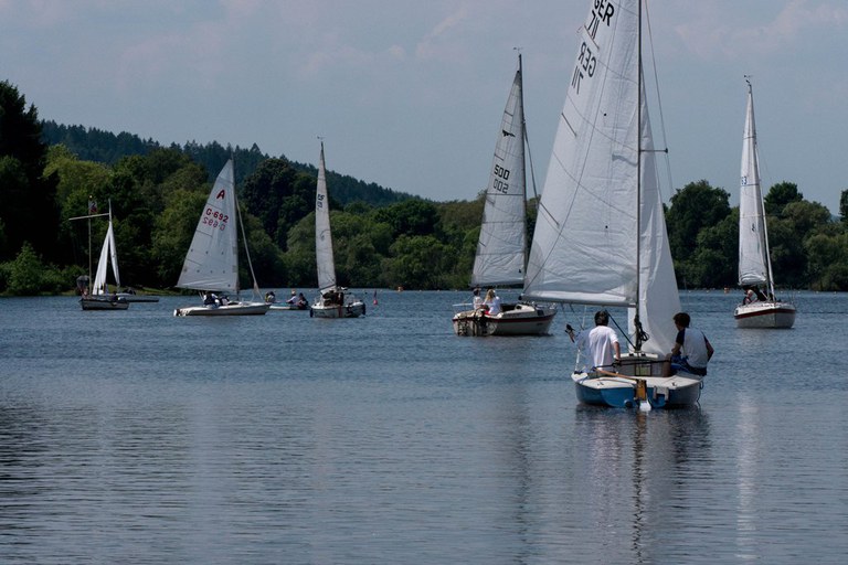 auf dem Weg zum ersten Start