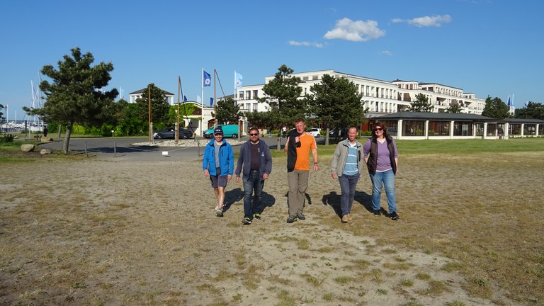 Landgang in Warnemünde