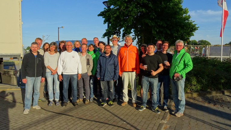 Das Hessenregatta Team 2018 von SCG und SRCA